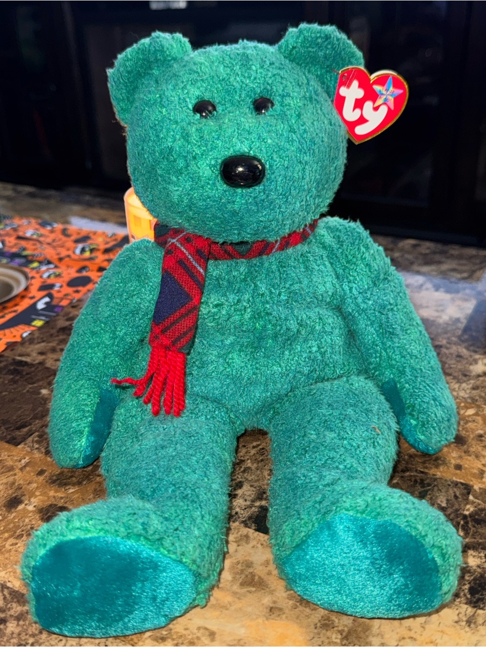 TY BEANIE BUDDY WALLACE LARGER STYLE